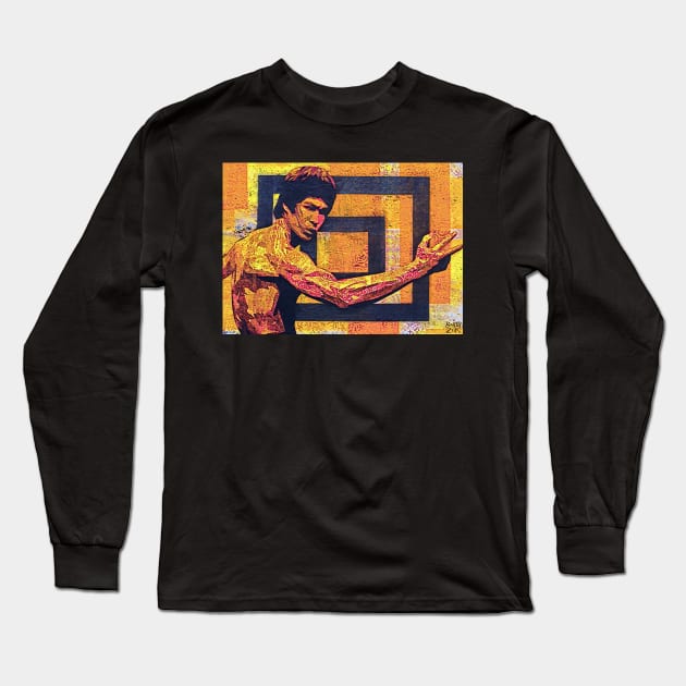 The Dragon Long Sleeve T-Shirt by Bobby Zeik Art